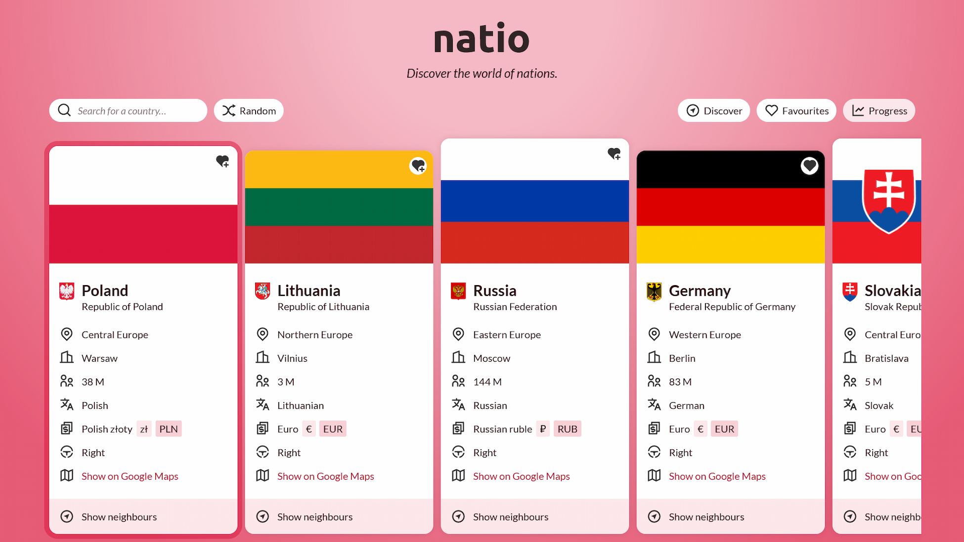 Natio - Screenshot